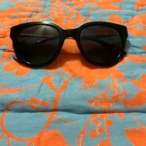 Marc Jacobs Black and Gold Sunglasses Classic Design